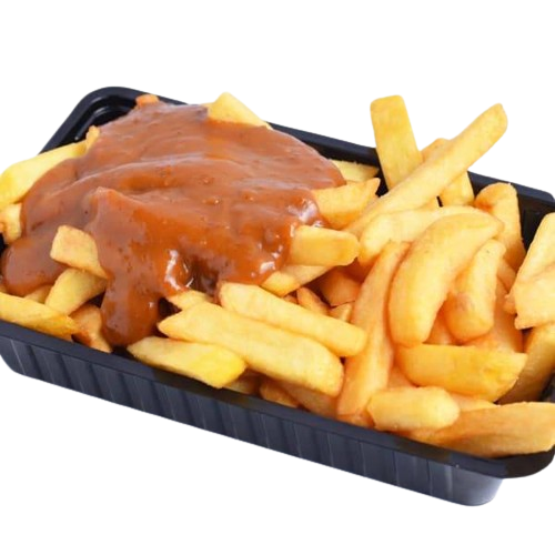 Friet met satésaus